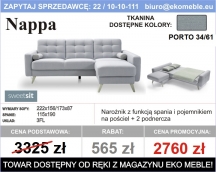 Gala - Nappa 3FL z funkcją spania i pojemnikiem